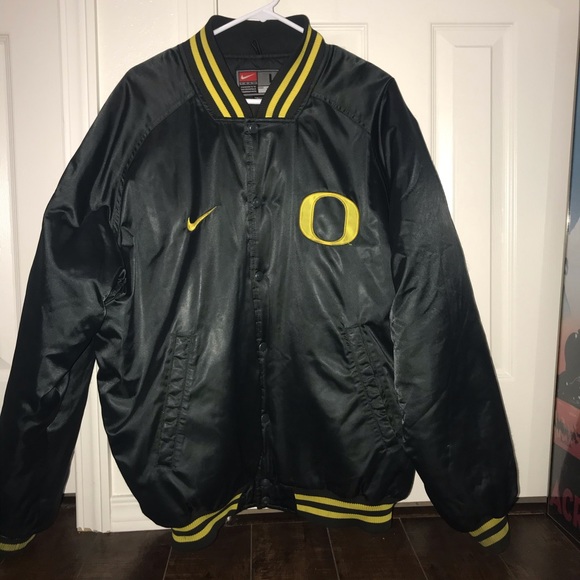 Vintage Nike University of Oregon Varsity Jacket - Picture 1 of 2